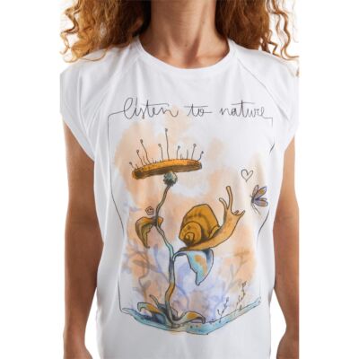 E9 Enove Snail レディース Tシャツ