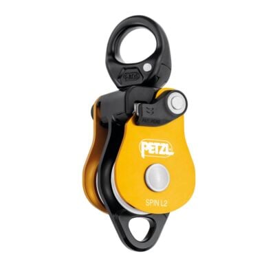 Petzl Spin L2-Yellow 高所作業用ダブルプーリー