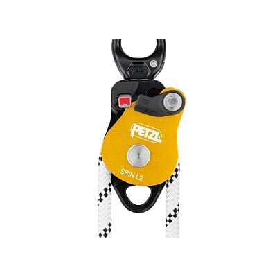 Petzl Spin L2-Yellow 高所作業用ダブルプーリー