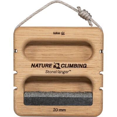 Nature Climbing Stone Hanger Granite trave portatile