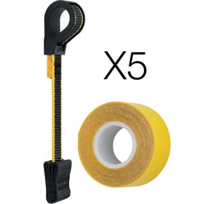 Petzl Toolink S と Tooltape ハーネスアクセサリー