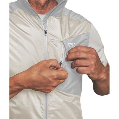 Ortovox Trace Windbreaker Vst M メンズ スリーブレス ジレ