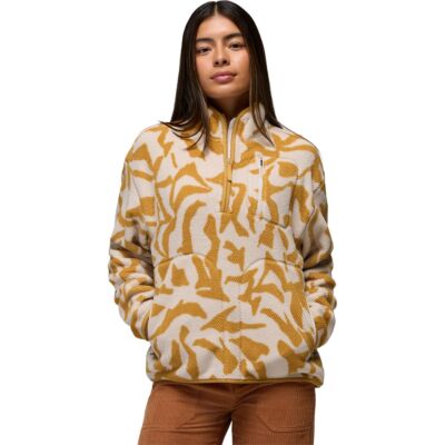 Prana Tuff Fluff Half Zip レディースフリース