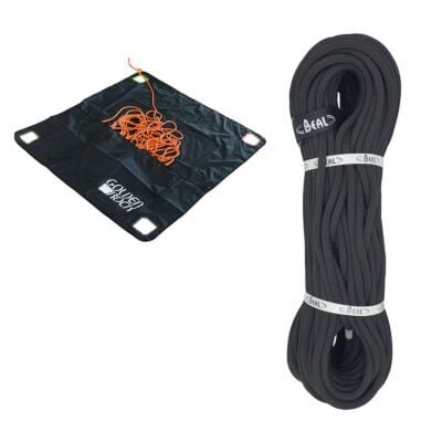 Oliunìd Kit Tuono Black 9.4 mm + ゴールデンロックロープタープ