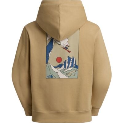 The North Face U マウンテン セレブレーション リラックス フーディー グラフィック スウェットシャツ