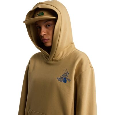The North Face U マウンテン セレブレーション リラックス フーディー グラフィック スウェットシャツ