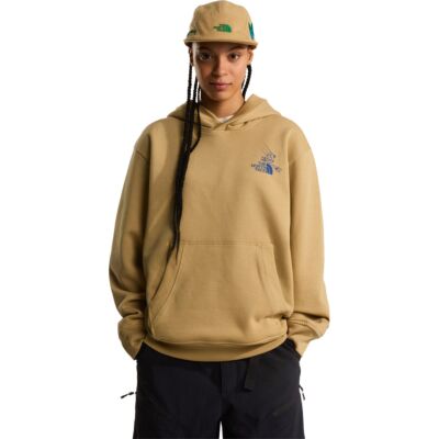 The North Face U マウンテン セレブレーション リラックス フーディー グラフィック スウェットシャツ