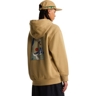 The North Face U マウンテン セレブレーション リラックス フーディー グラフィック スウェットシャツ