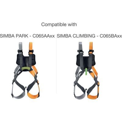 Petzl スワンとシンバのハーネス用のアンロッキングツール ハーネスアクセサリー