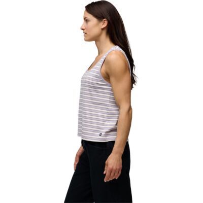 Black Diamond W Bd Stripe Tank Long canotta donna