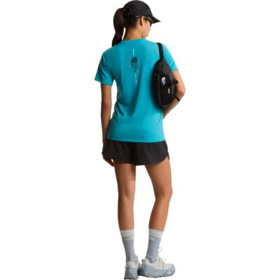 The North Face W Bitmap Logo S/S Tee Graphic レディース Tシャツ