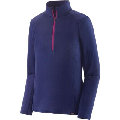 Patagonia W's Cap TW Zip Neck レディース長袖シャツ
