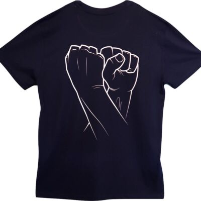 Wide Boyz Double Fist Stack メンズTシャツ
