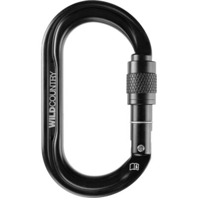 Wild Country Wild Oval Screwgate オーバルスクリューゲートクライミングカラビナ