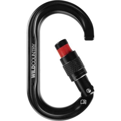 Wild Country Wild Oval Screwgate オーバルスクリューゲートクライミングカラビナ