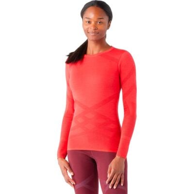 Smartwool Women's Intraknit Thermal Merino Base Layer Crew レディース長袖サーマルシャツ