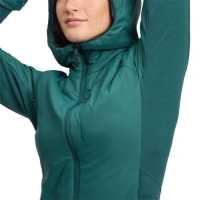 BD Black Diamond レディースファーストライト1.0ストレッチフーディー insulated jacket