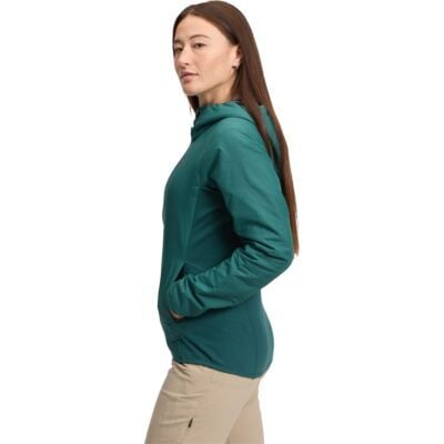 BD Black Diamond レディースファーストライト1.0ストレッチフーディー insulated jacket