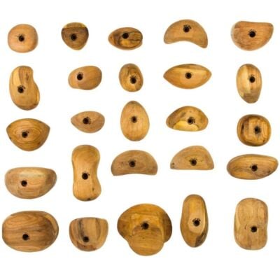 Metolius Wood Grips Pack 25 セット 25 クライミングホールド