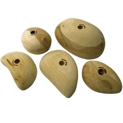 Metolius Wood Grips Pack 5 セット 5 クライミングホールド