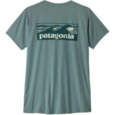 Patagonia W's Cap Cool Daily Shirt - Boardshort Logo レディースシャツ