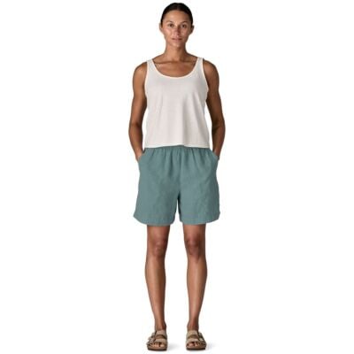 Patagonia W's Garden Island Long Shorts - 6 in. レディースショートパンツ
