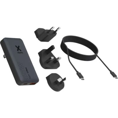 Xtorm 65Wファストトラベルチャージャー + ケーブル + エッセンシャルバッグ ポータブルチャージャー