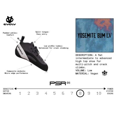 Evolv Yosemite Bum LV クライミングシューズ