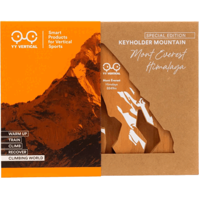 YY Vertical Key Holder - Everest Edition クライミング用ダイス付きキーホルダー