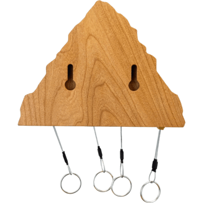 YY Vertical Key Holder - Everest Edition クライミング用ダイス付きキーホルダー