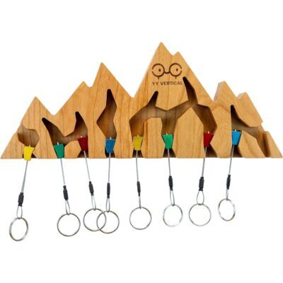 YY Vertical Keyholder XL クライミングナッツ付きキー ホルダー