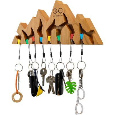 YY Vertical Keyholder XL クライミングナッツ付きキー ホルダー