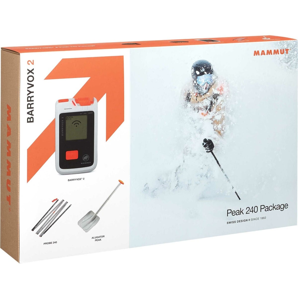 Mammut Barryvox 2 Peak 240 Package アバランチビーコン・スコップ