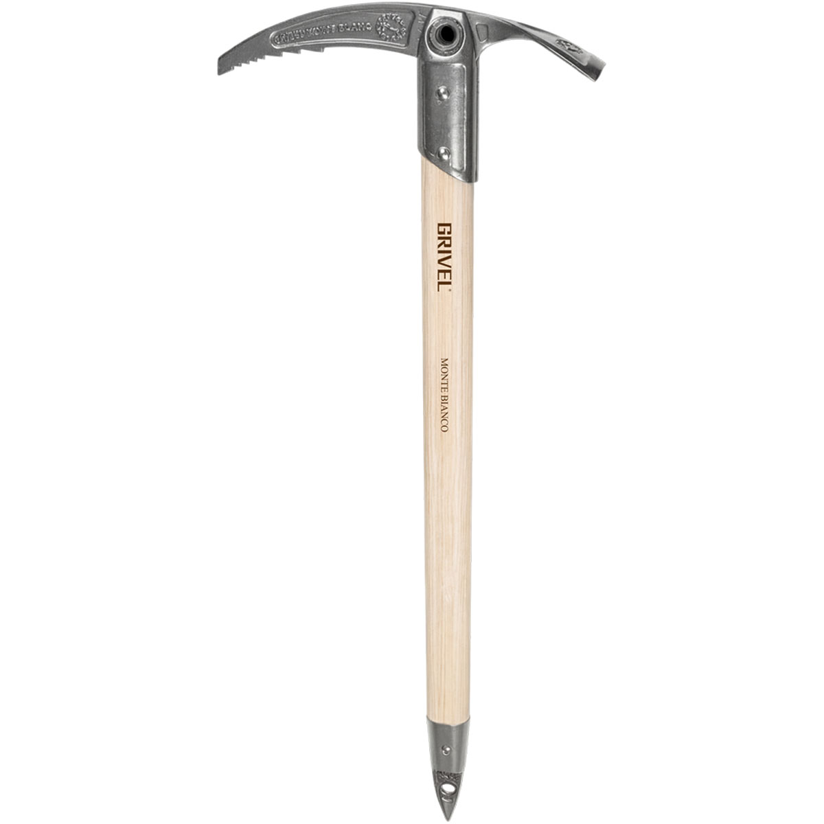 Grivel Monte Bianco Replica Natural Wood アッズ付きアルパイン