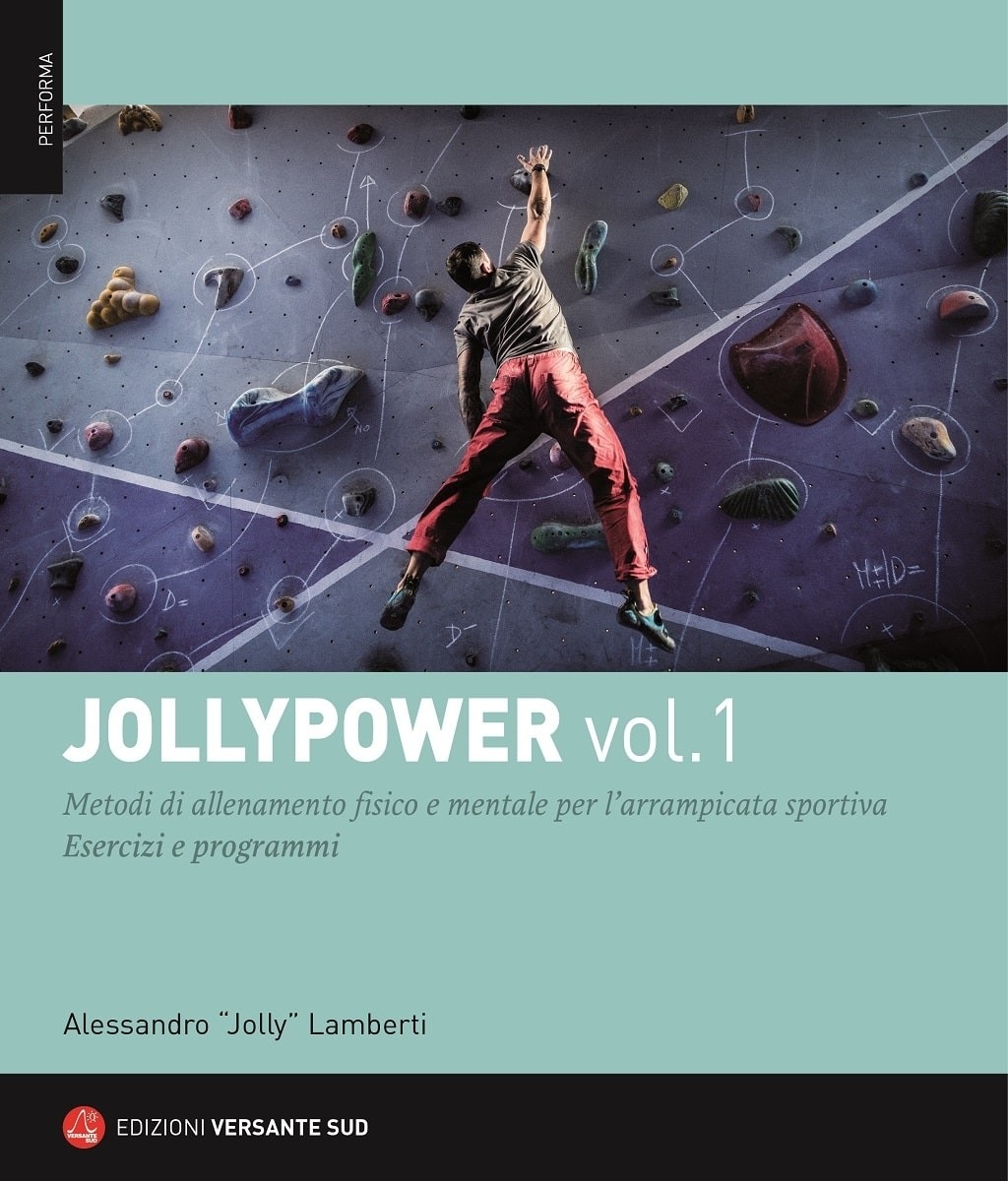 Jollypower vol 1 室内の壁を登るクライマーが写ったJollypower vol. 1の表紙