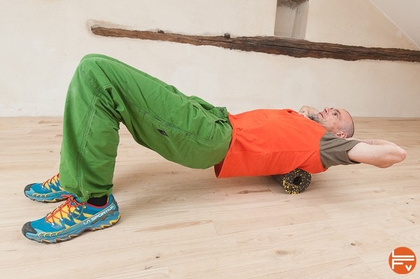 Foam roll arrampicata la fabrique verticale