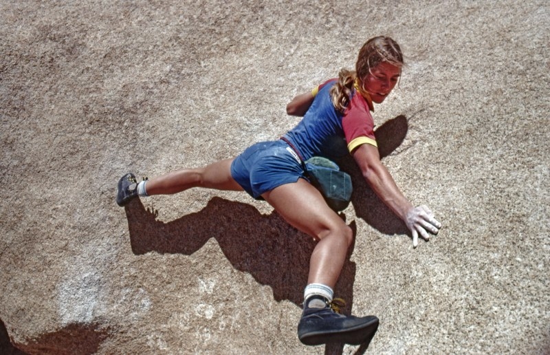 Lynn Hill arrampicata
