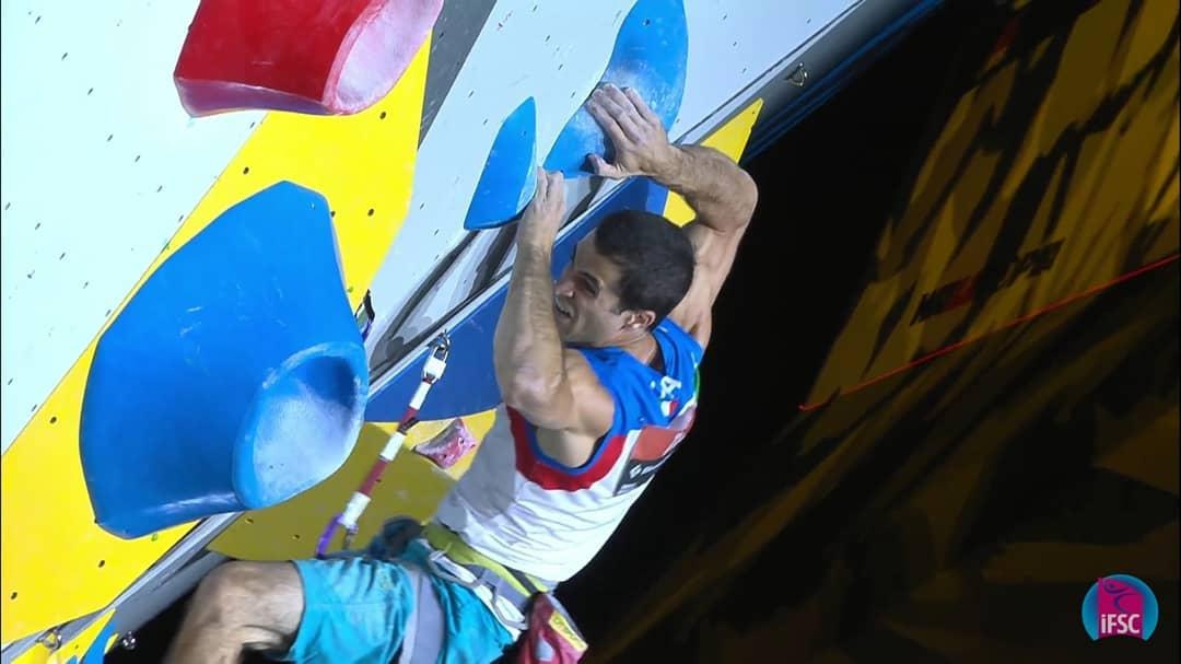 Marcello Bombardi IFSC arrampicata lead Inssbruck